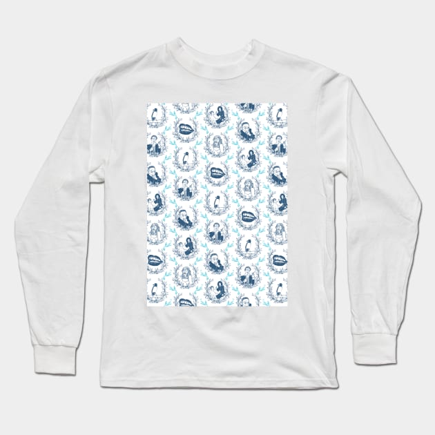 Blue Velvet Long Sleeve T-Shirt by ruralmodernist